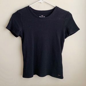 NWOT Hollister Waffle Knit Slim Tee